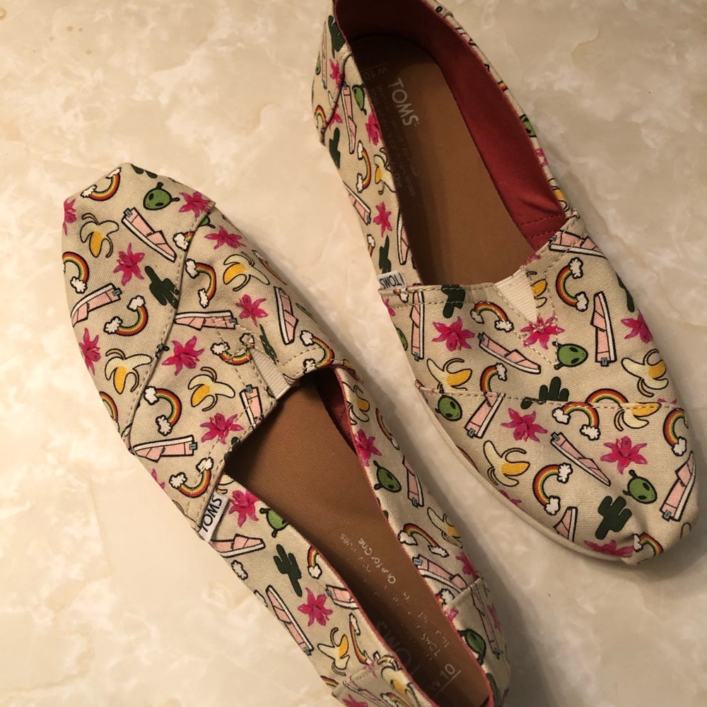 Toms canvas shoes